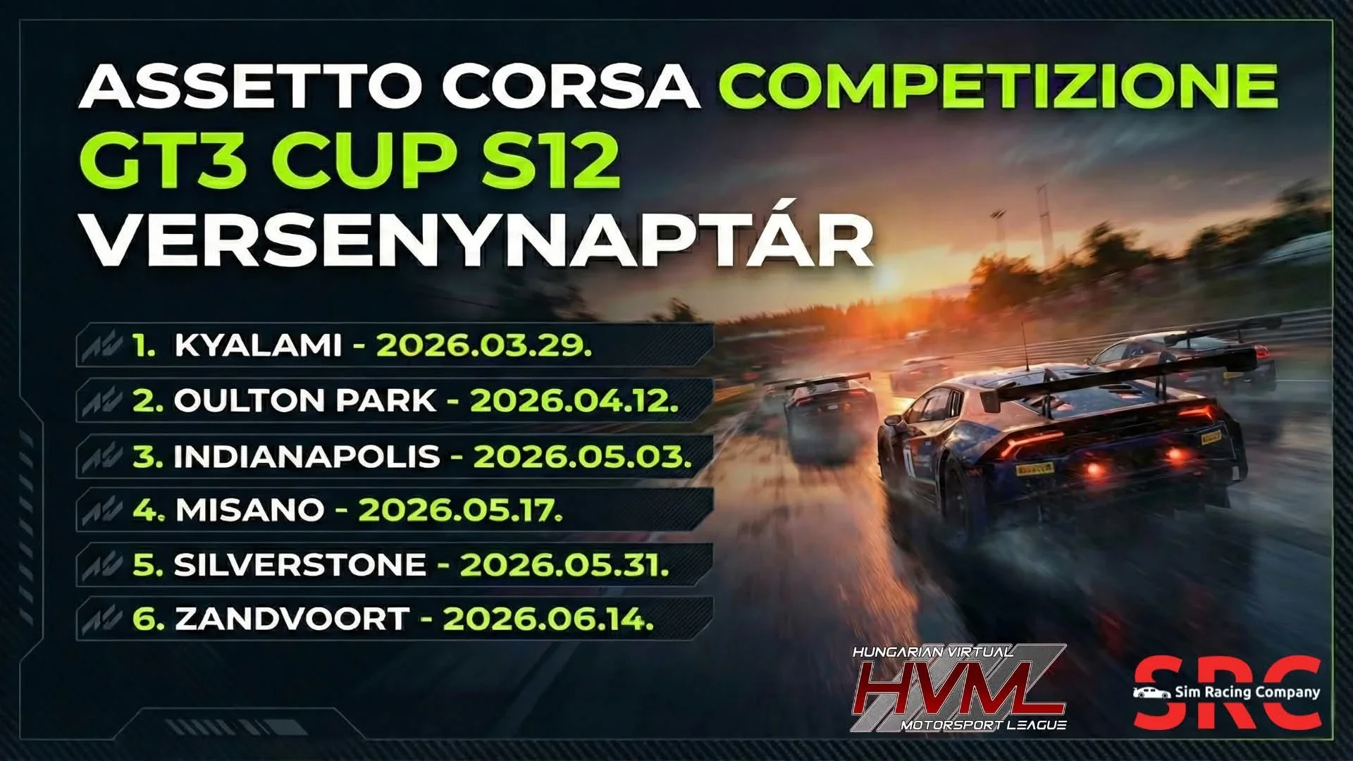 HVML GT3 CUP S12