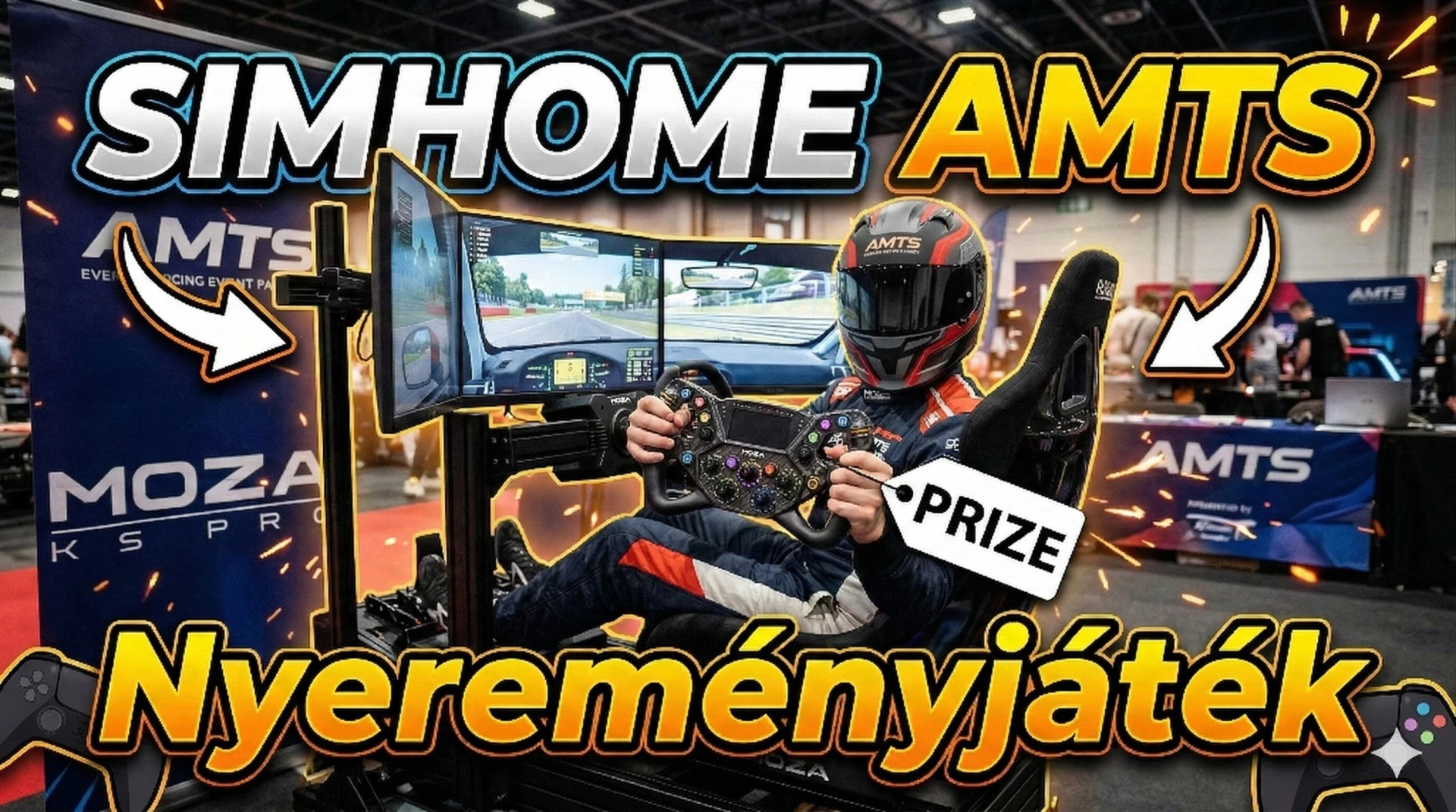 NYERJ EGY MOZA KS PRO KORMÁNYT AZ AMTS-EN!