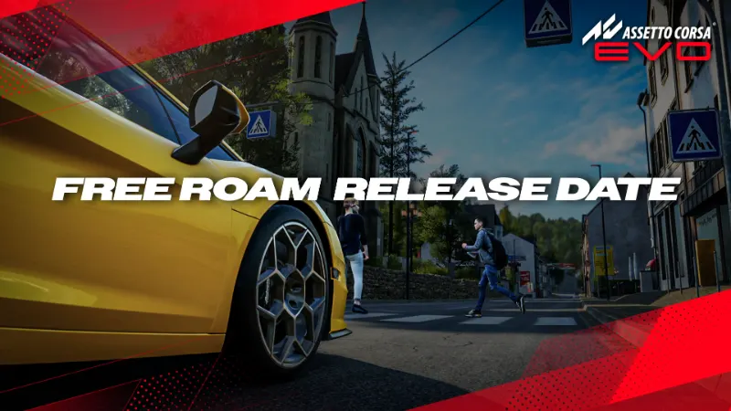 Assetto Corsa EVO: december 9-én jön a Free Roam első fázisa, 0.10-es frissítéssel