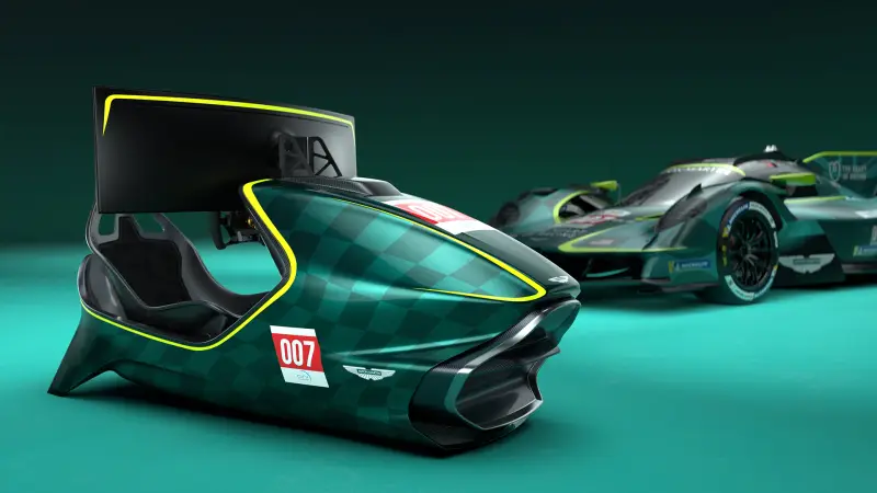 Új Aston Martin Valkyrie ihlette szimulátor érkezett – 58 ezer fontnyi elérhetetlen zöld csoda